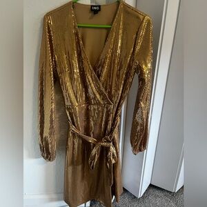 Sequin dress
Golden 
Brand INC
Size S